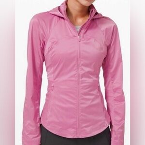 Lululemon Goal Smasher Jacket Magenta Glow Size 10